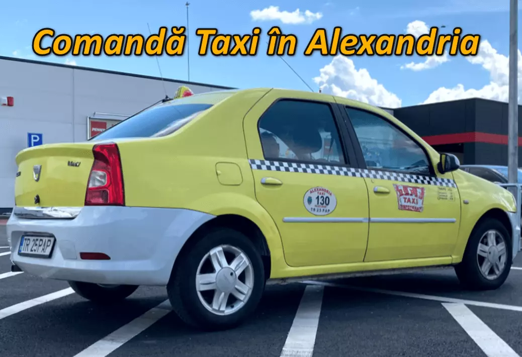 Comanda un taxi oriunde te afli in Alexandria comanda taxi usor si rapid